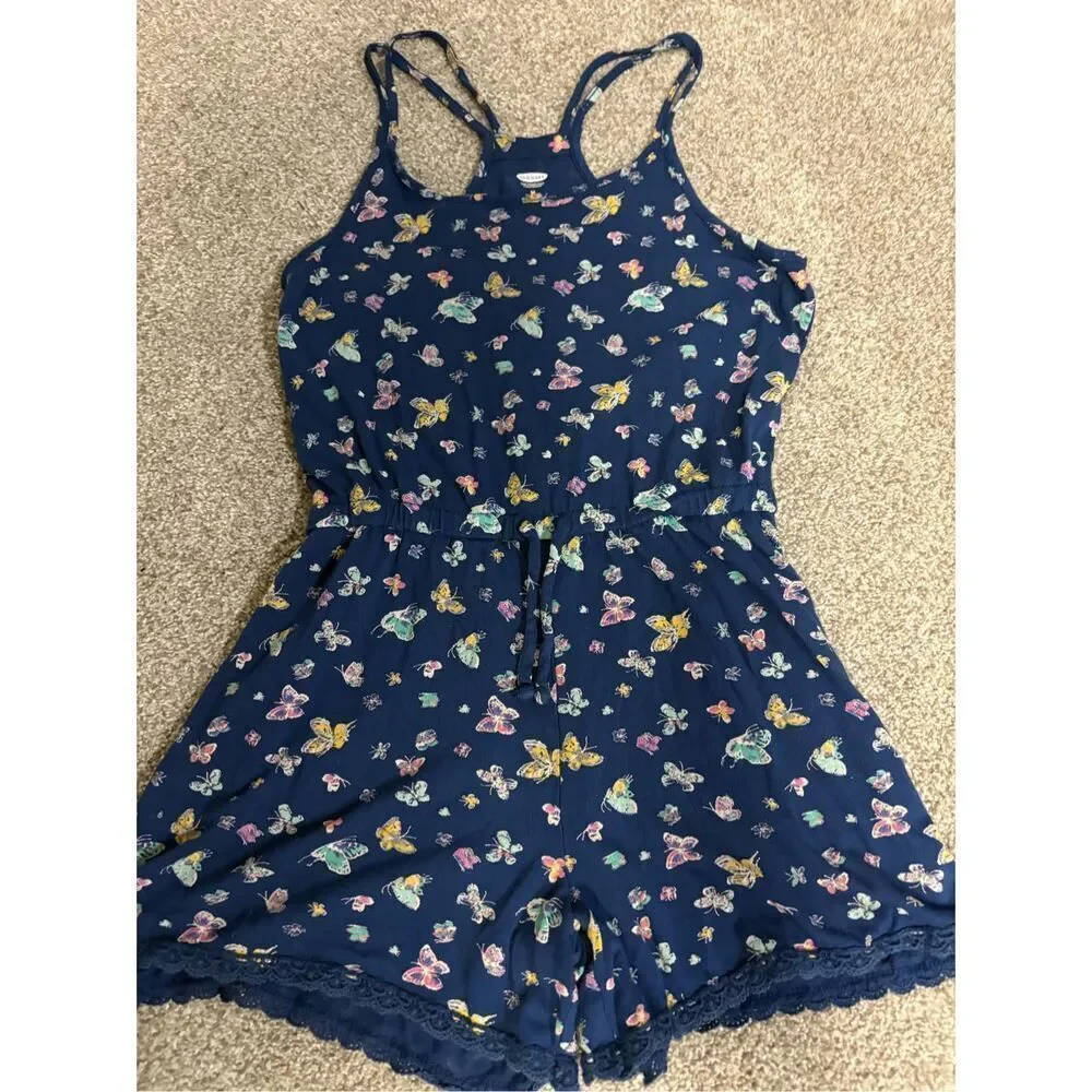 Old Navy Girls Short Romper sz 8